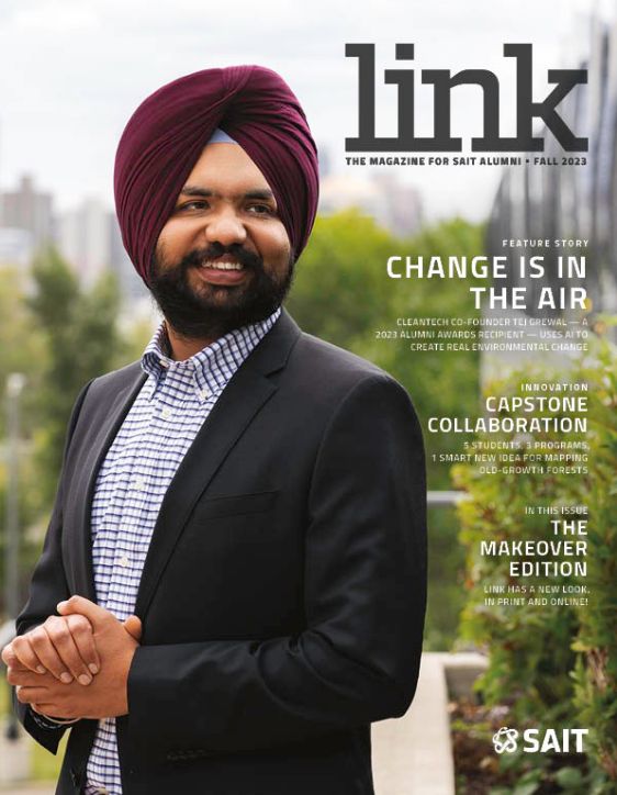 image of Fall 2023 issue of LINK magazine