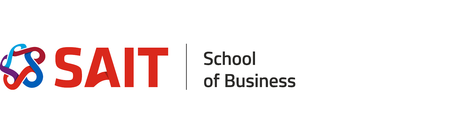 SAIT School of Business lockup.