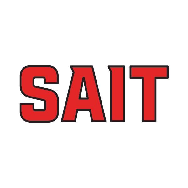 SAIT collegiate word mark
