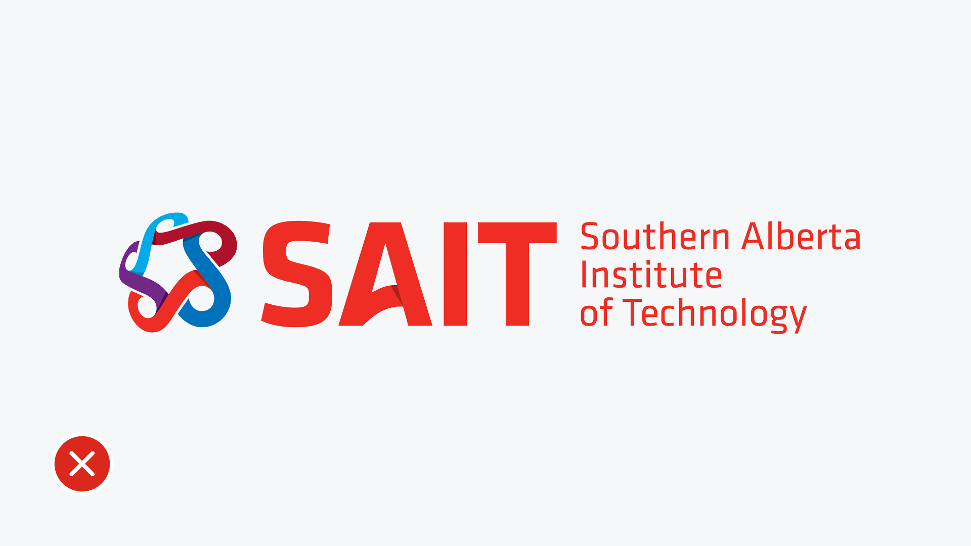 DO use the catalyst as a design element in full colour when the main SAIT logo is also used in the same piece.