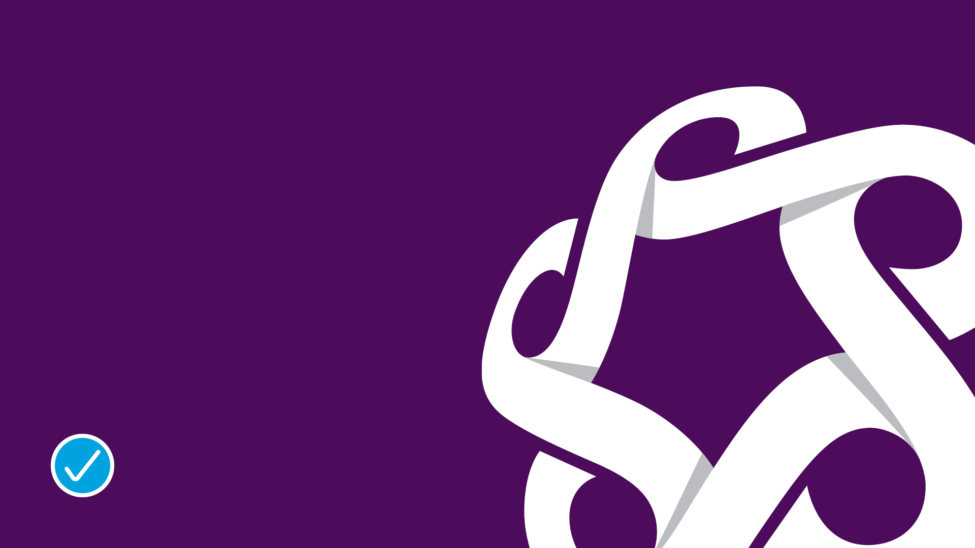 DO use the catalyst as a design element in solid white when the main SAIT logo is also used in the same piece