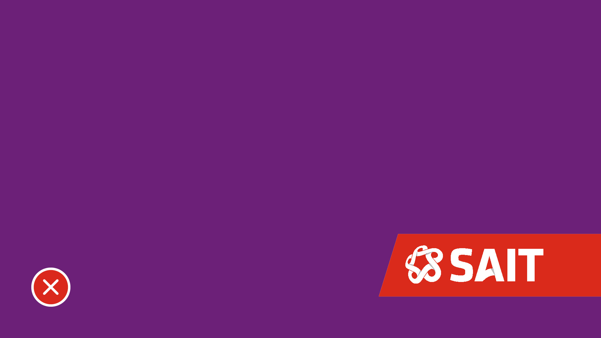 DON'T: Use the banner treatment on the logo.