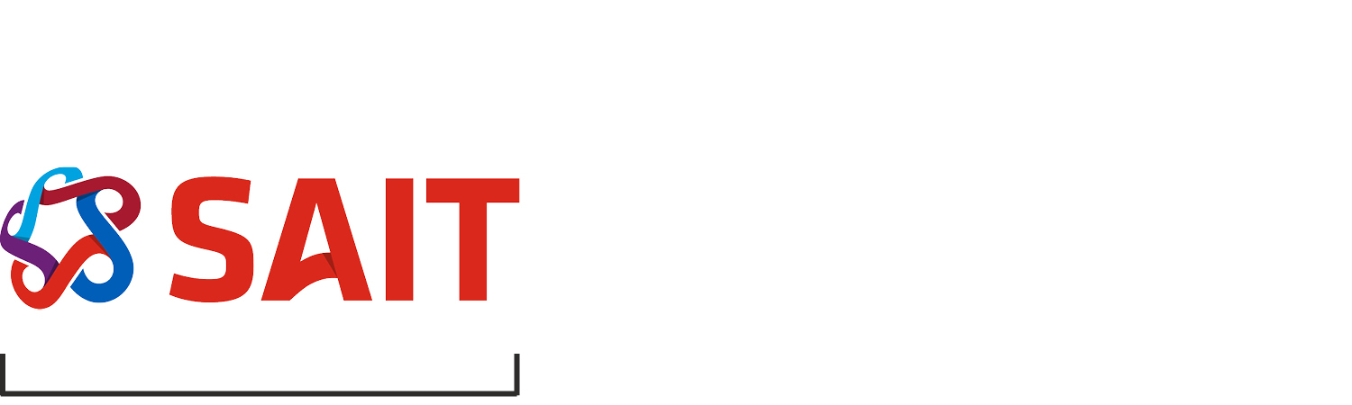 Minimum horizontal SAIT logo size