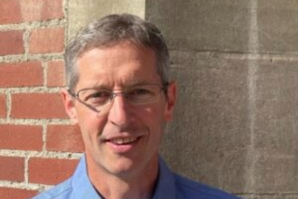 Jeff Stransky smiling outside