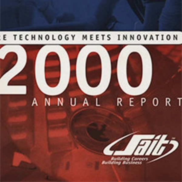 The cover of the 2000 SAIT Annual Report.