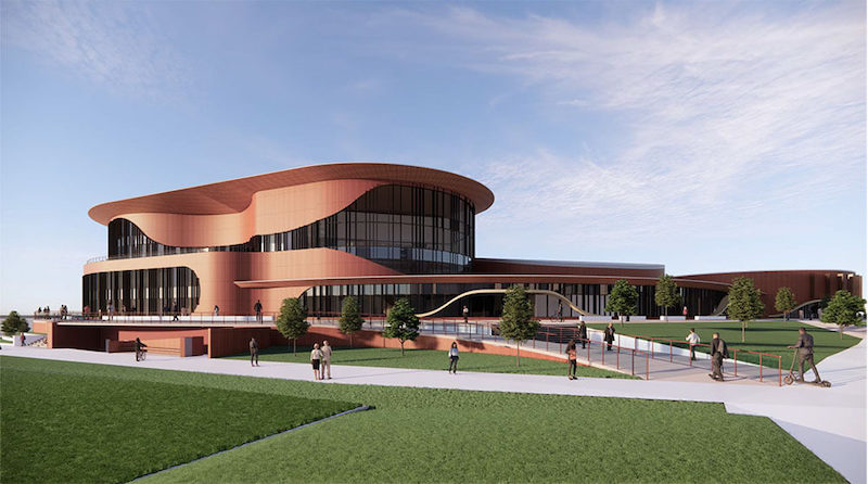 Rendering of new SAIT Campus Centre