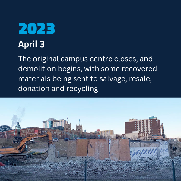 April 23 old building decommissioned