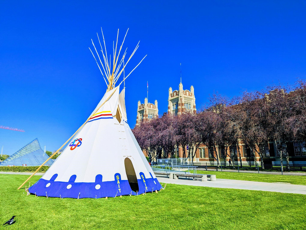 Tipi outdoors