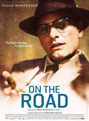 movie poster for on the road.