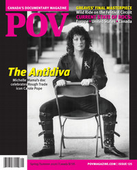 cover image of POV magazine