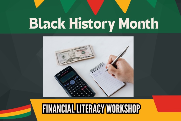 Banner image advertising the Financial Literacy Workshop