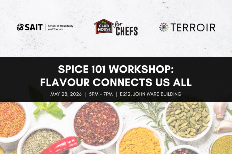 Promotional poster for “Spice 101 Workshop: Flavour Connects Us All"