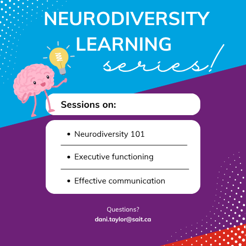 Neurodiversity learning series banner