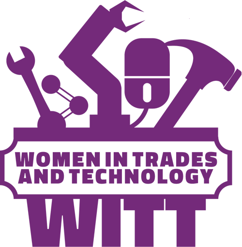 SAIT's Women in Trades and Technology logo.