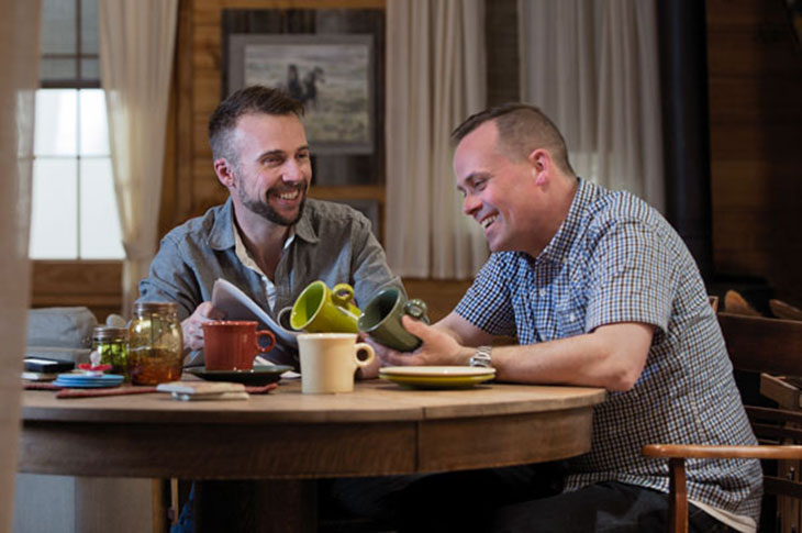 Production Designer Trevor Smith and Set Decorator Chris Smith are two of many SAIT graduates working on the set of Canadian television series, Heartland.