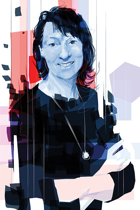 Illustration of Lora Bucsis