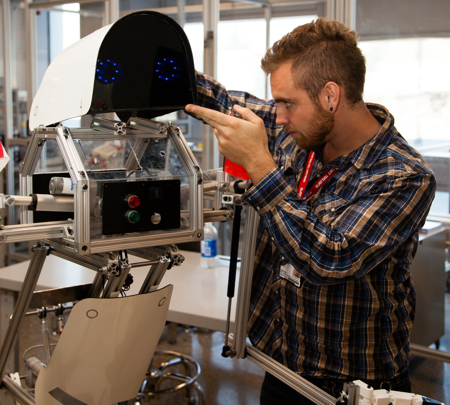 Ben Reed fixing machine