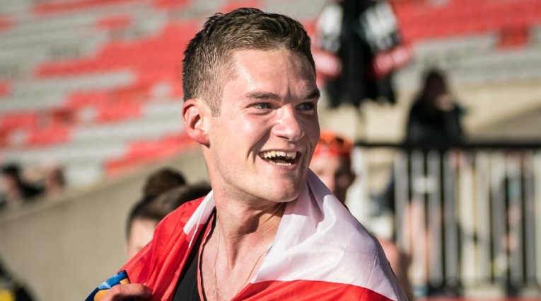 Trevor Hofbauer smiling