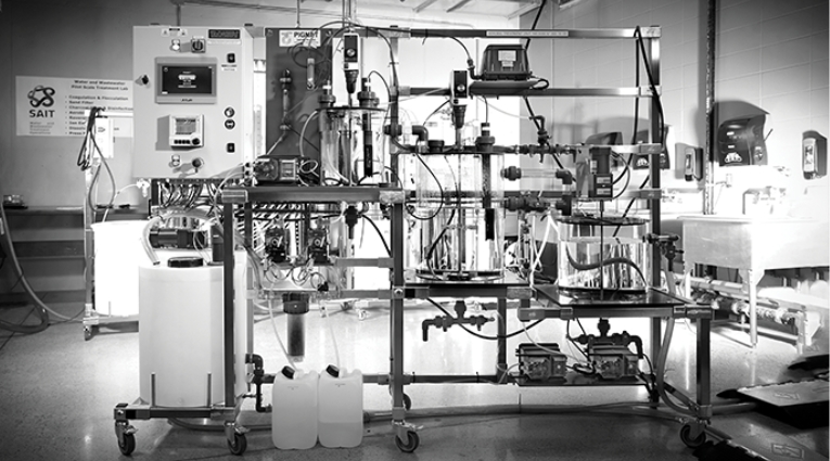 Aerobic water treatment control unit
