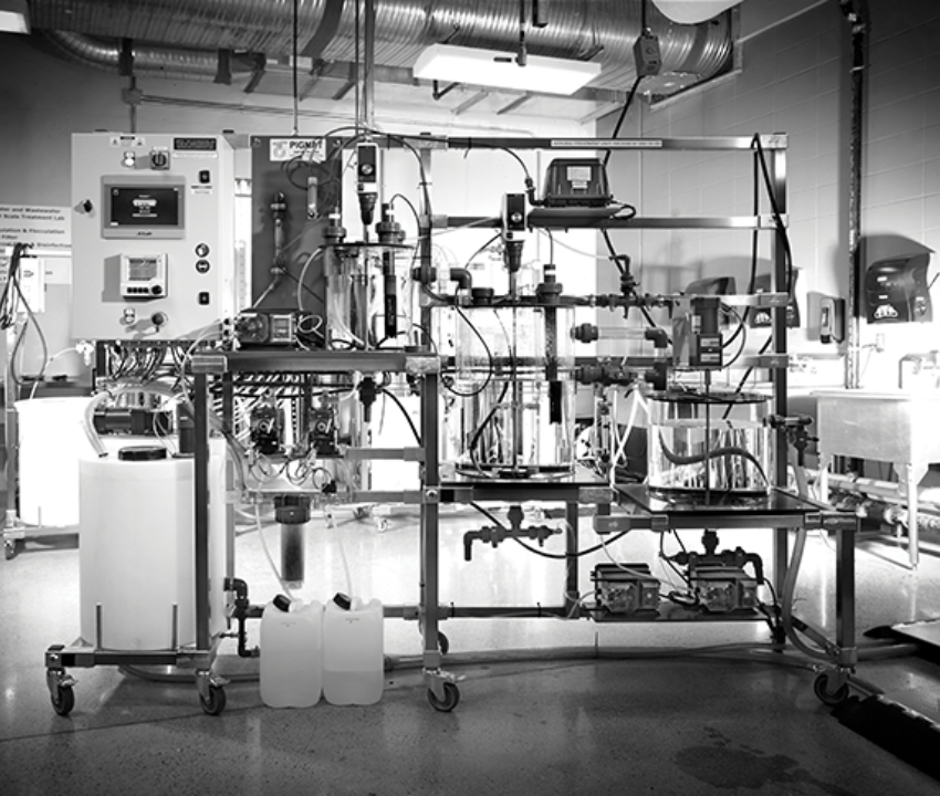 Aerobic water treatment control unit