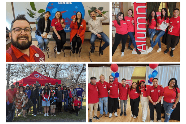 collage of alumni volunteers