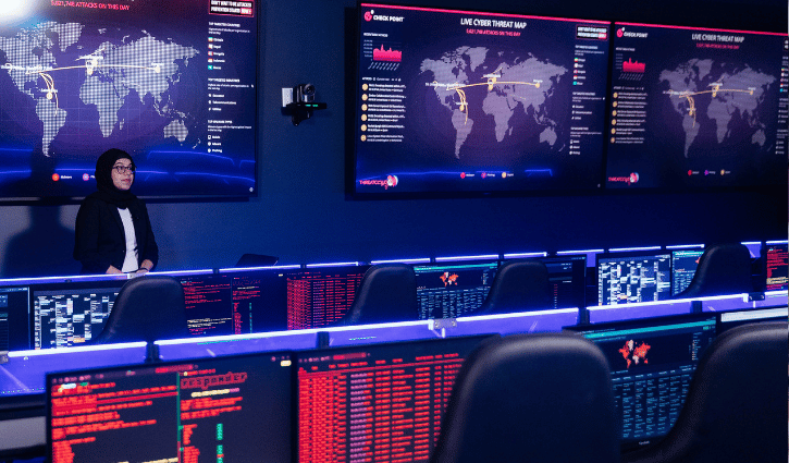 inside SAIT cyber range