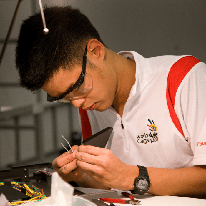 Young international competitor