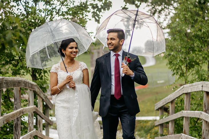 Rigel Raju and his wife Staicy. 