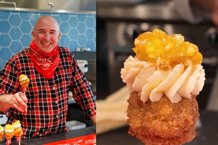 Chef Kevin Conniff's mashed potato fried chicken recipe