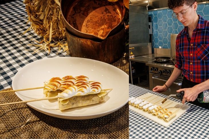 A photo of Josh Grieman's crepe