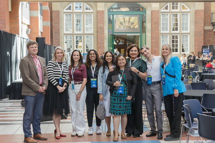 A group photo of symposium attendees