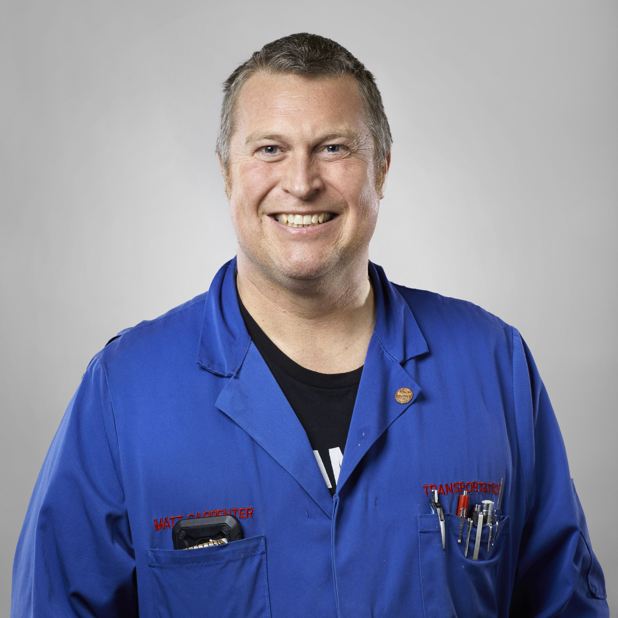 Man smiling