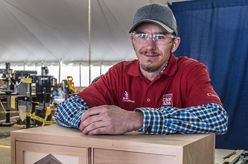 Taylor Desjardins has spent hundreds of hours working on just one project — earning a spot at WorldSkills.