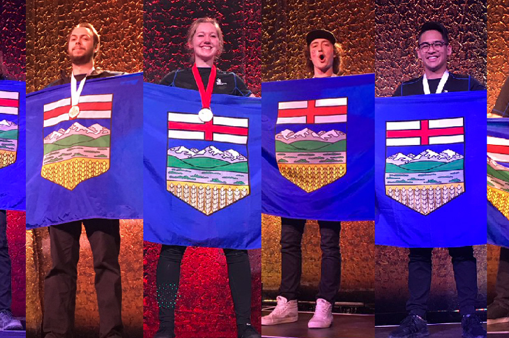 SAIT took home seven medals in the 2019 Skills Canada National Competition.