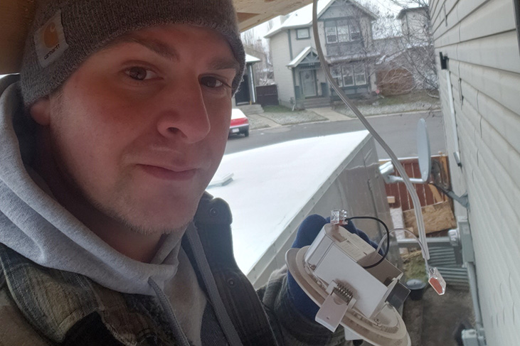 SAIT alumnus and Red Seal electrician is leveling up and adding master electrician to his resumé.
