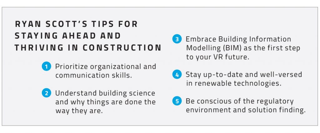 Ryan Scott's tips for staying ahead and thriving in construction