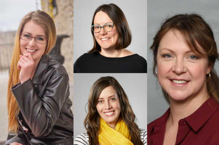 Four women were recognized as part of the 2021 conference and celebration