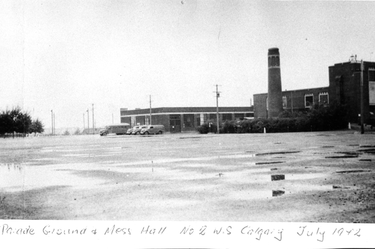 Vintage photo of Eugene Coste building at SAIT.