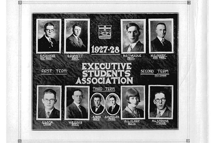 Saitsa executive, 1927-28.