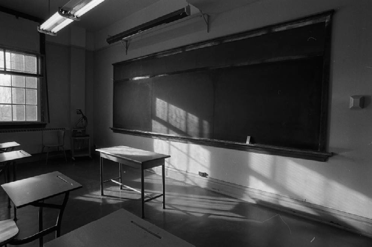 A photo of a former classroom.