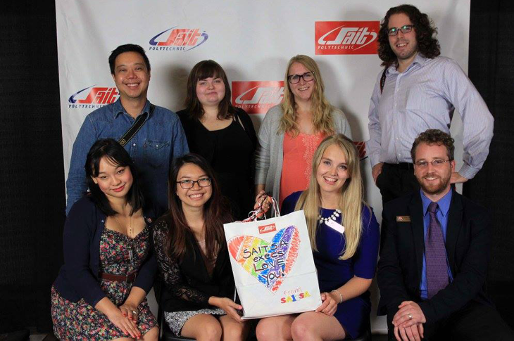 Saitsa Executive with Brigitte Matheson (front row, second from right). 