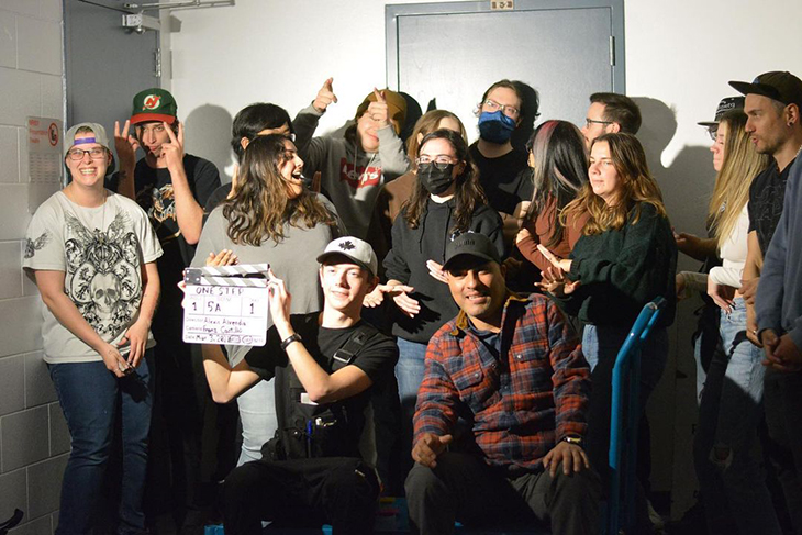 SAIT Film and Video Production students