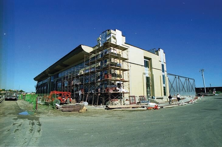Construction of the Clayton Carroll Automotive Centre