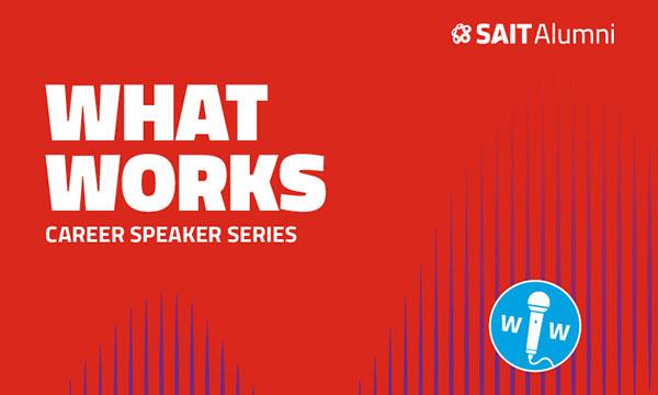What Works Speaker series title graphic