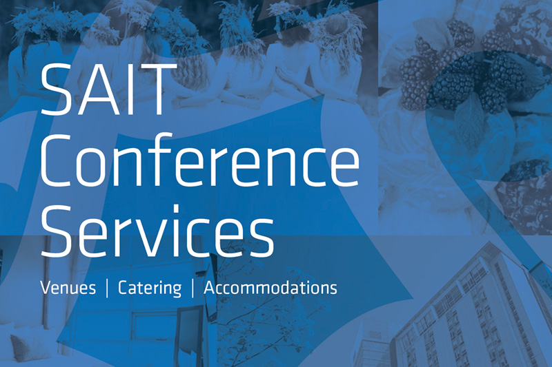 SAIT Conference Services brochure cover