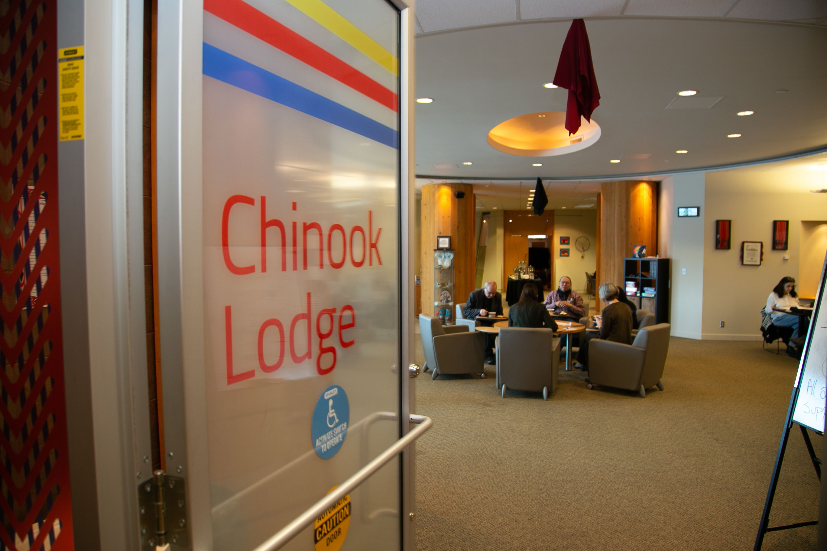 Chinook Lodge doors