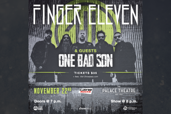 Finger Eleven concert poster