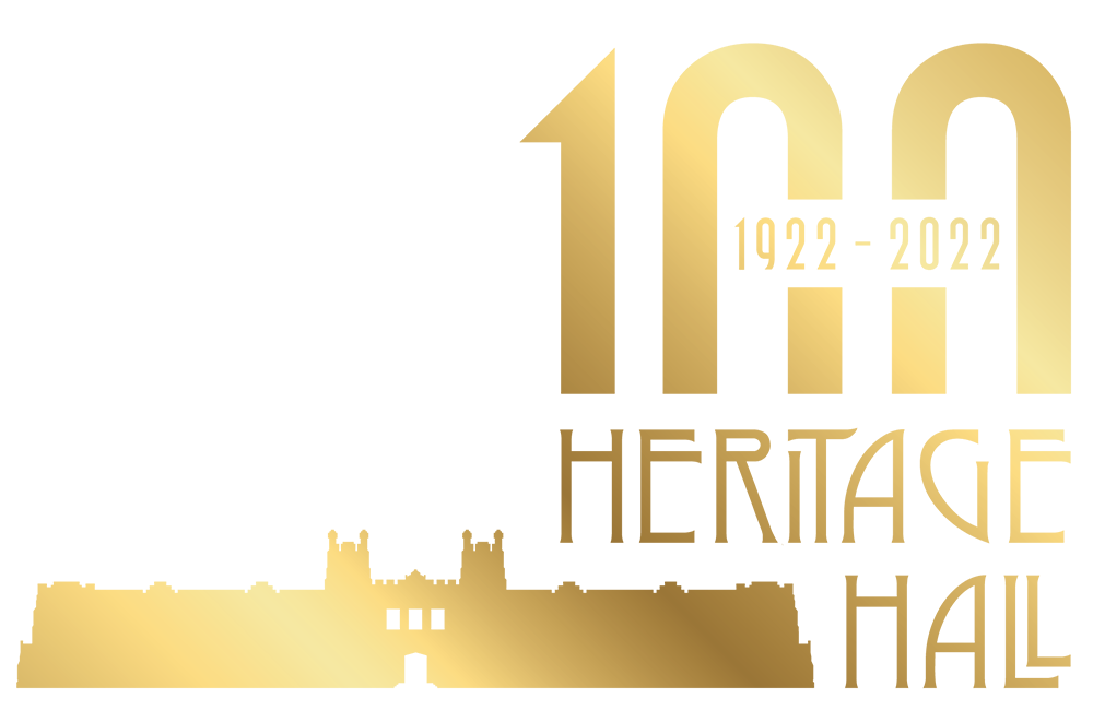 Heritage Hall Centennial logo