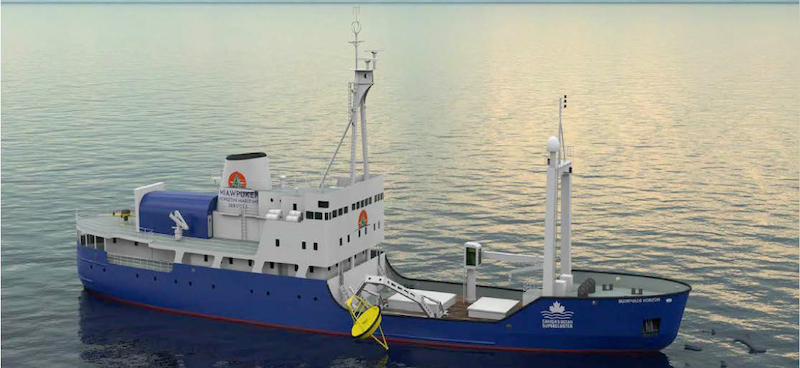 Miawpukek Horizon Maritime Service’s 238-foot research vessel - the Polar Prince.