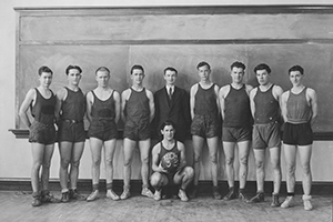 Photograph of Athletic class.